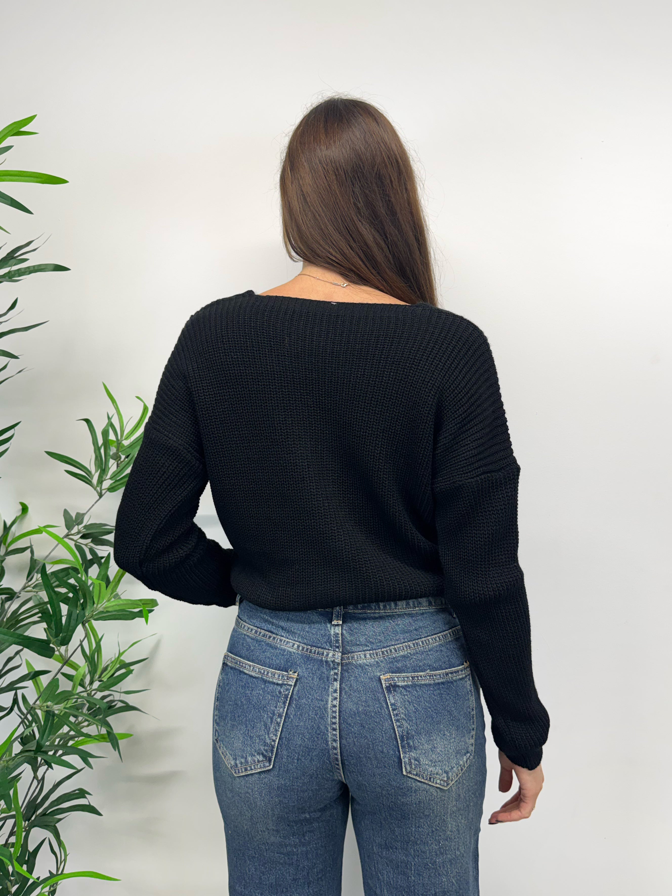 Cardigan basic con bottoni +colori