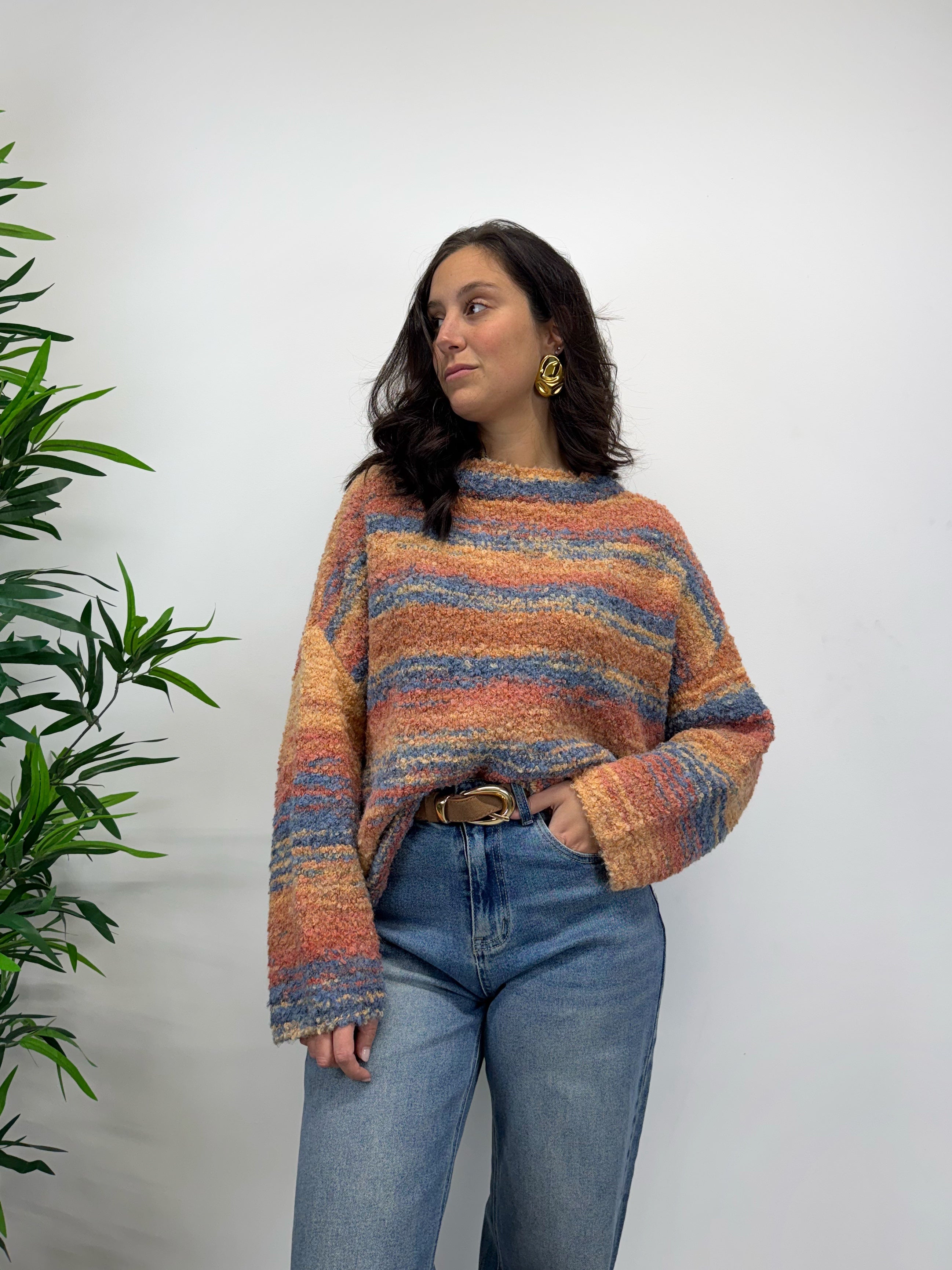 Maglioncino 70s ruggine