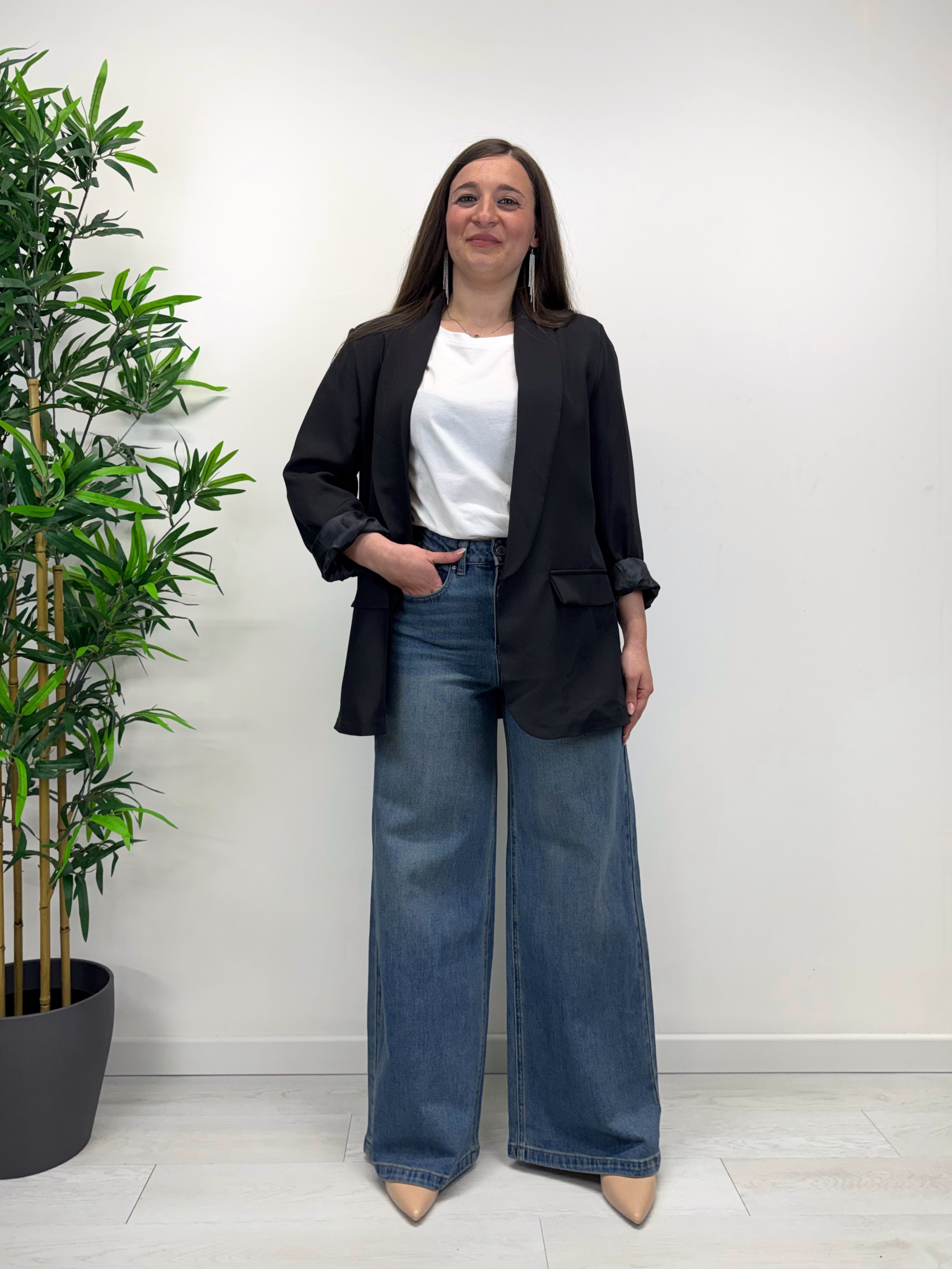 T-shirt basica bianca