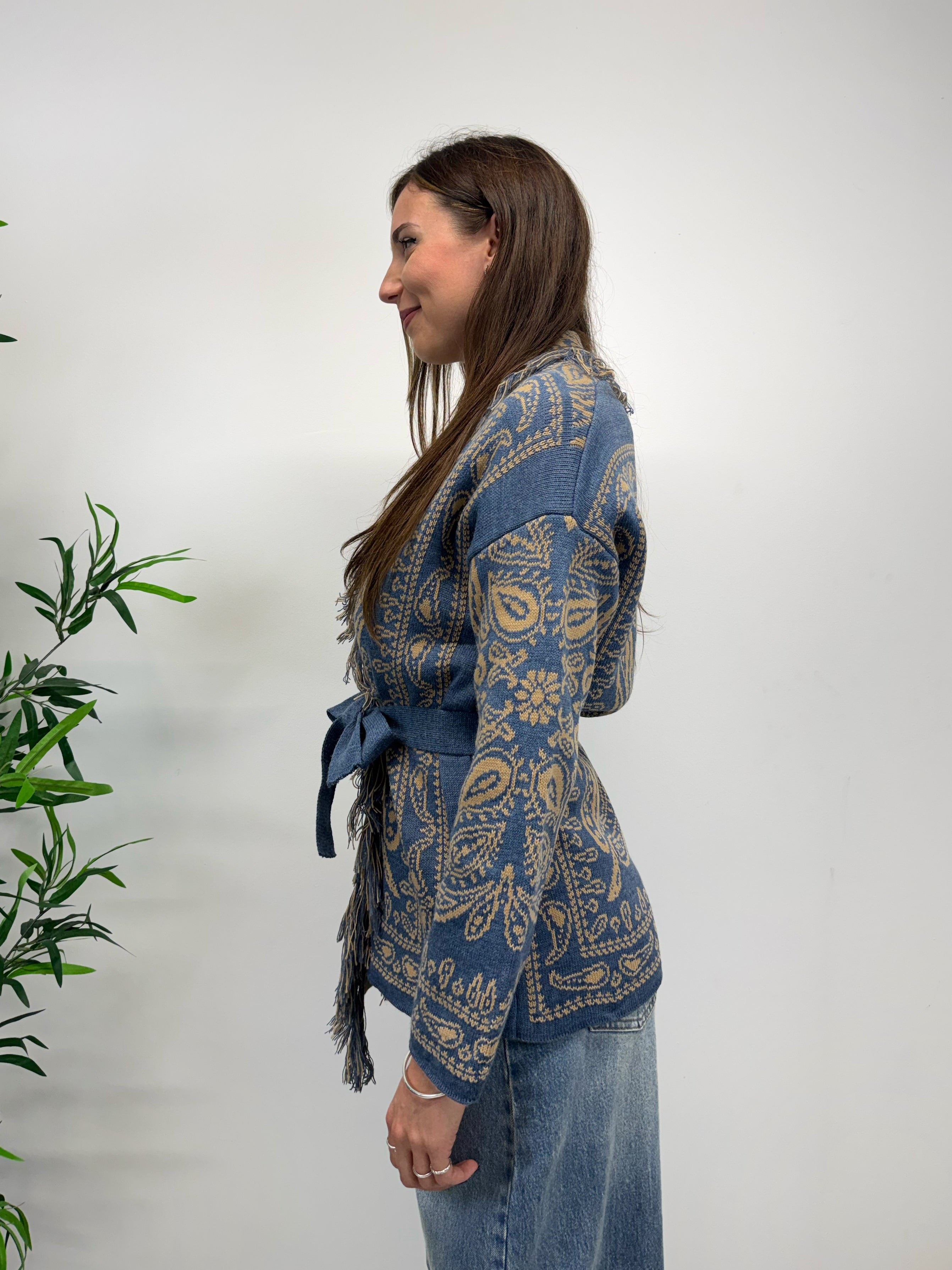 Cardigan CHUCKY avio/camel