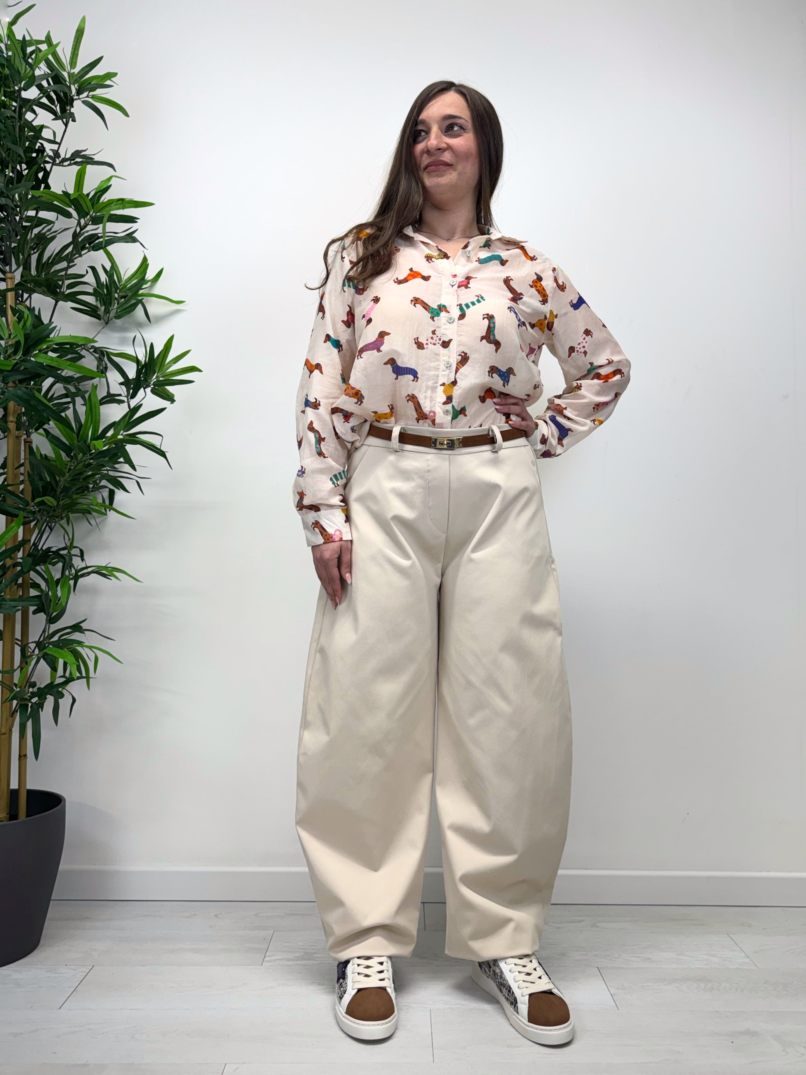 Pantaloni MERIDA beige