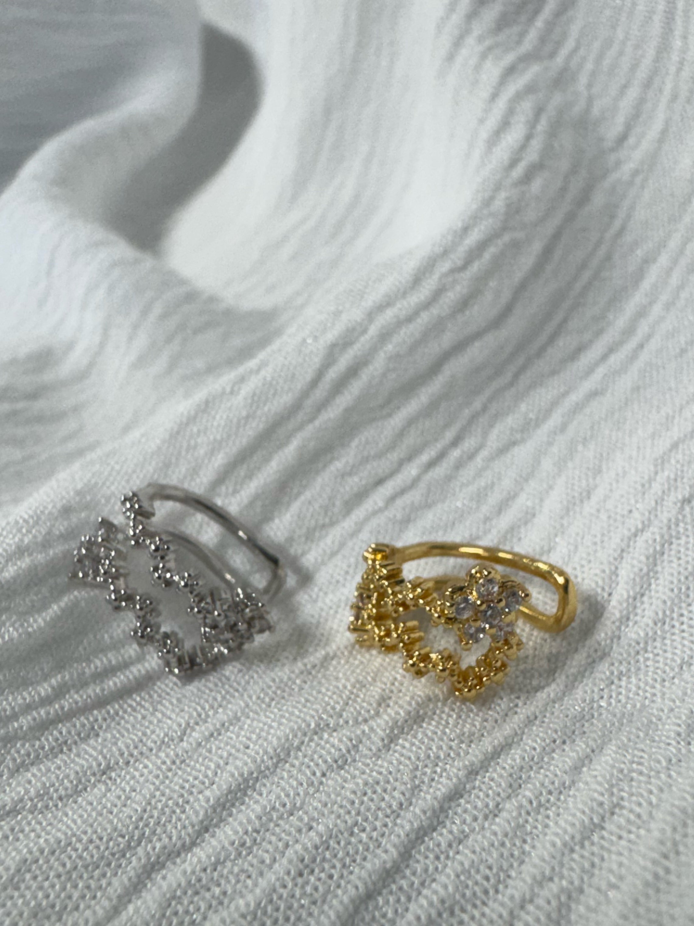 Ear cuff doppio +colori