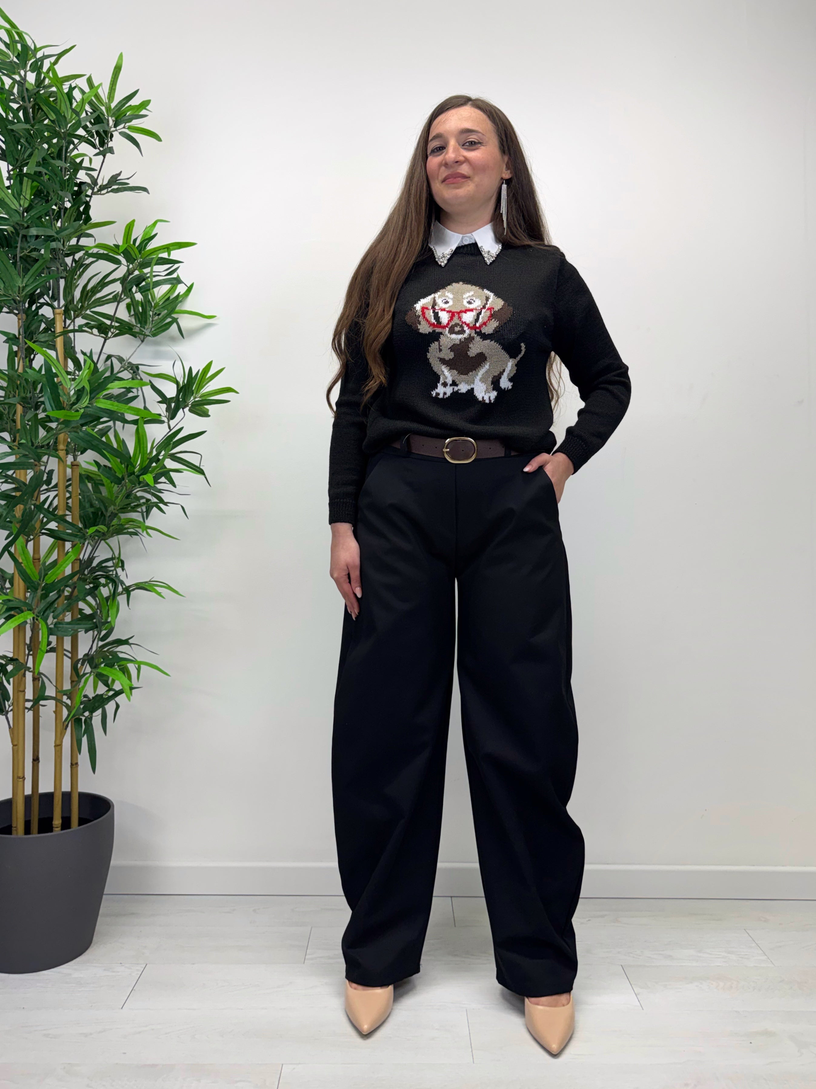 Pantaloni MERIDA neri