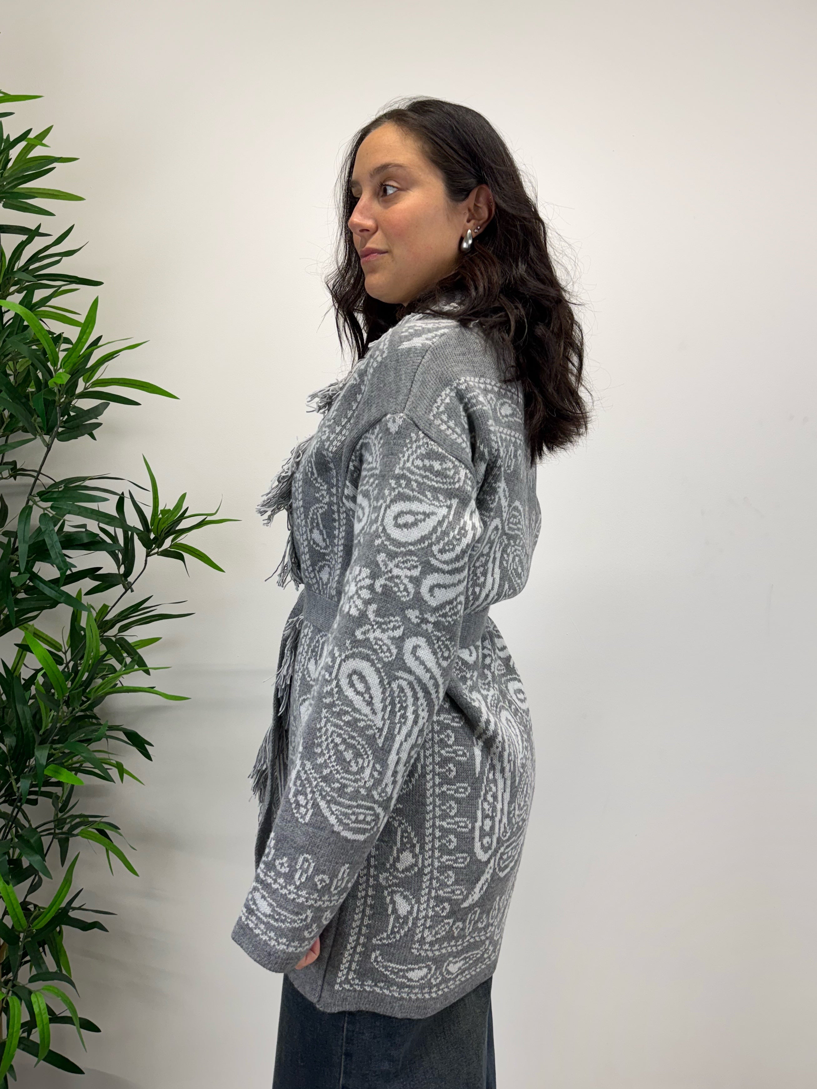 Cardigan CHUCKY grigio