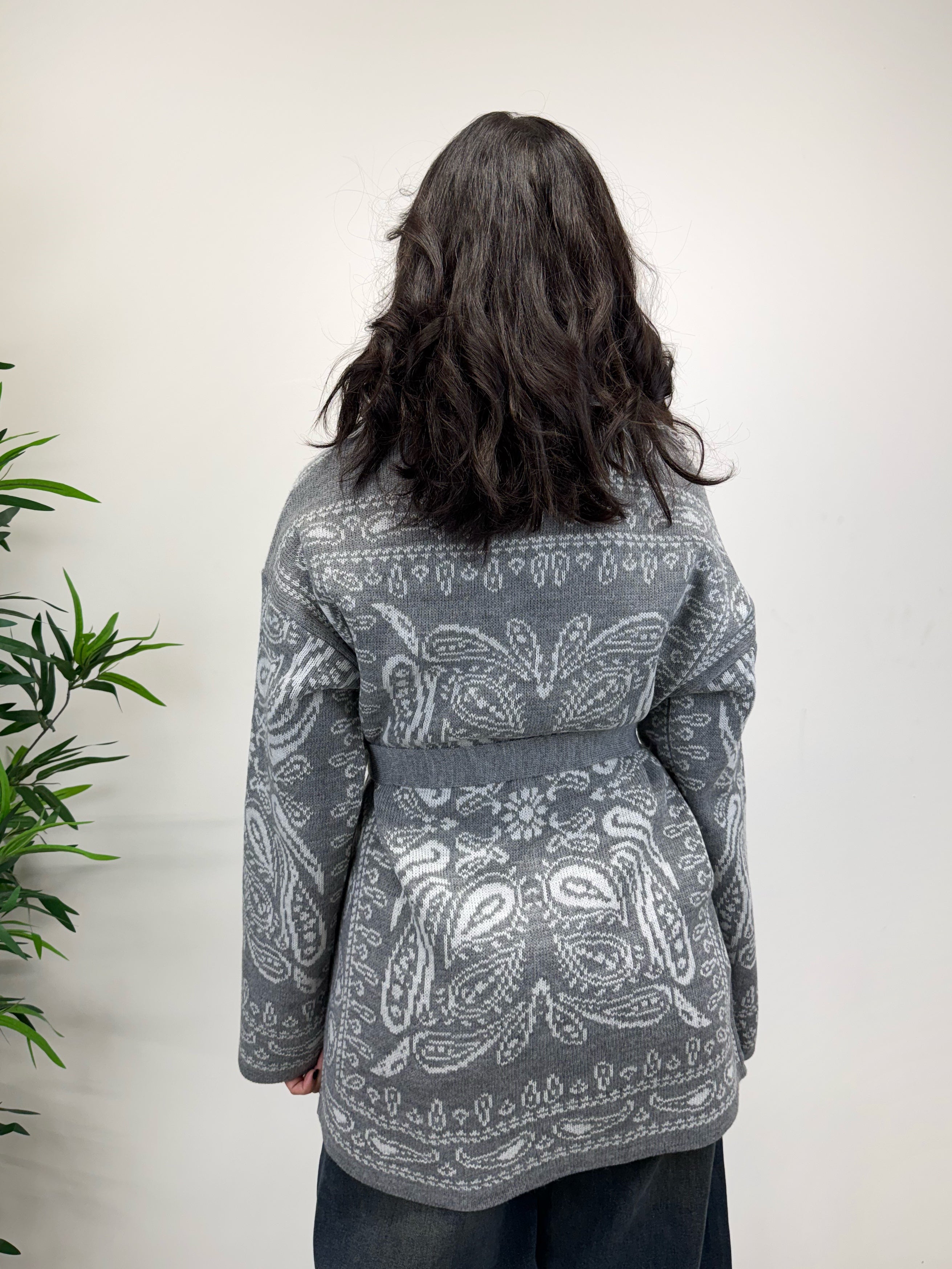 Cardigan CHUCKY grigio