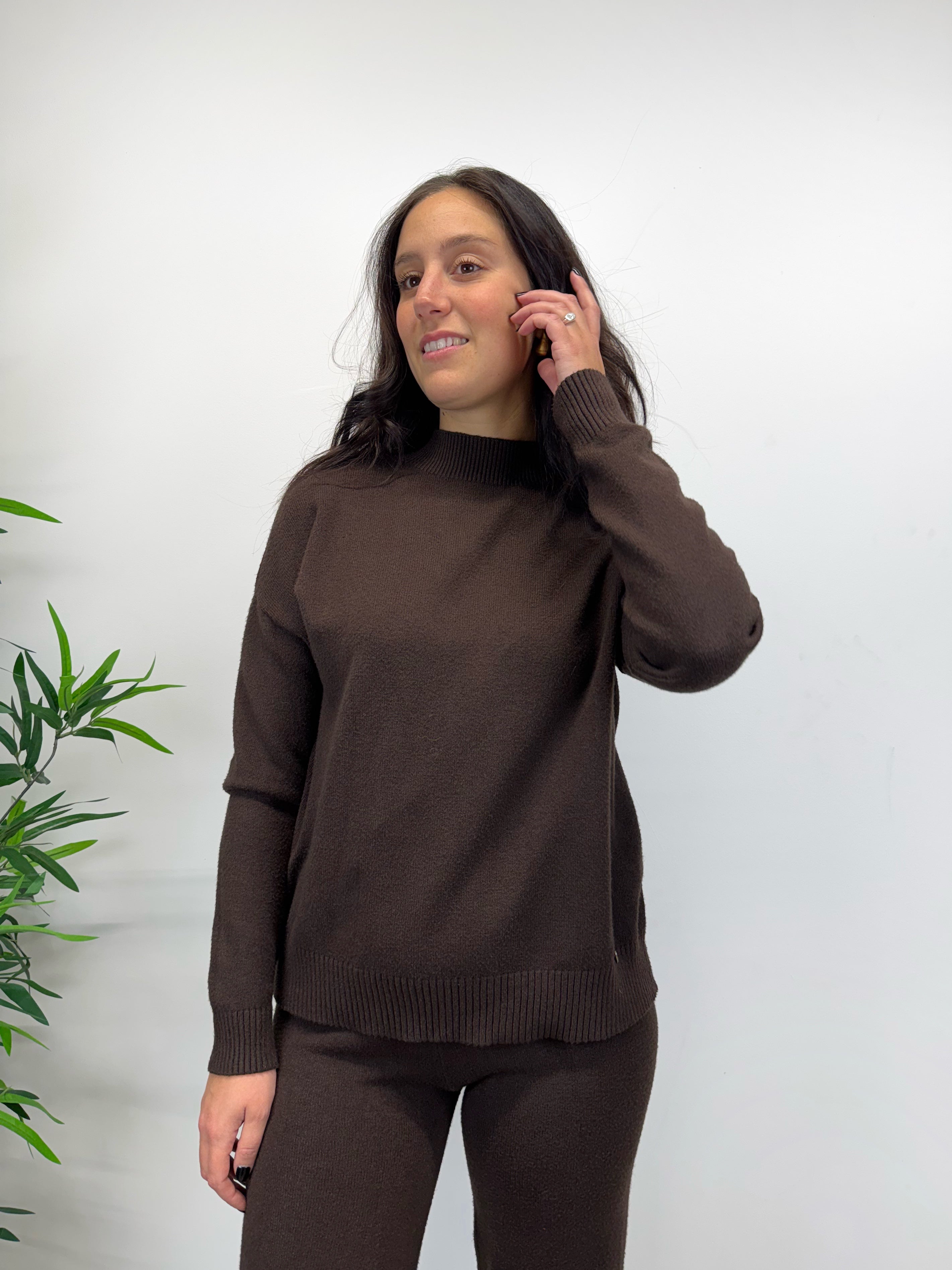 Twin set TRACE caffè