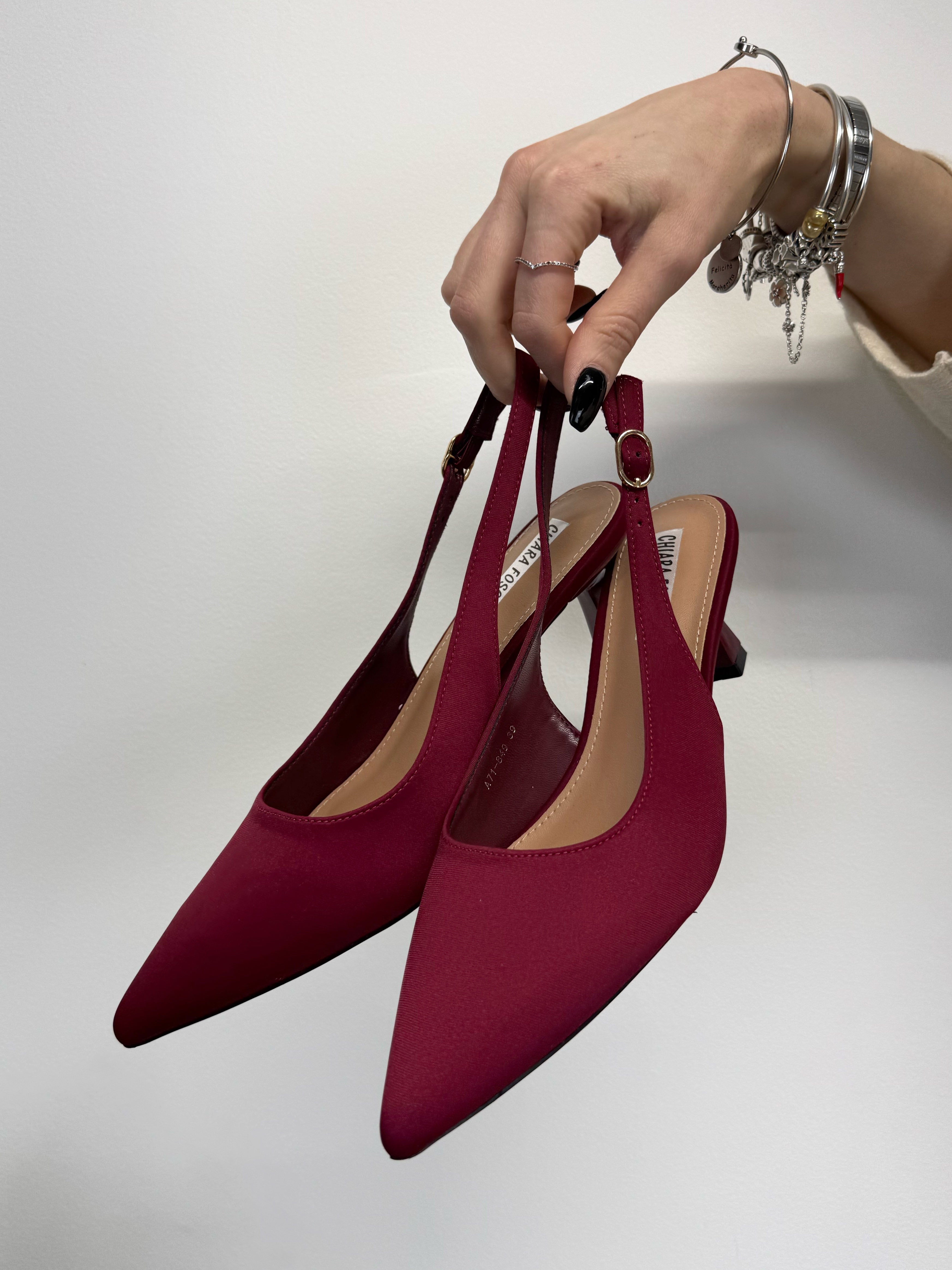 Slingback STRAWBERRY