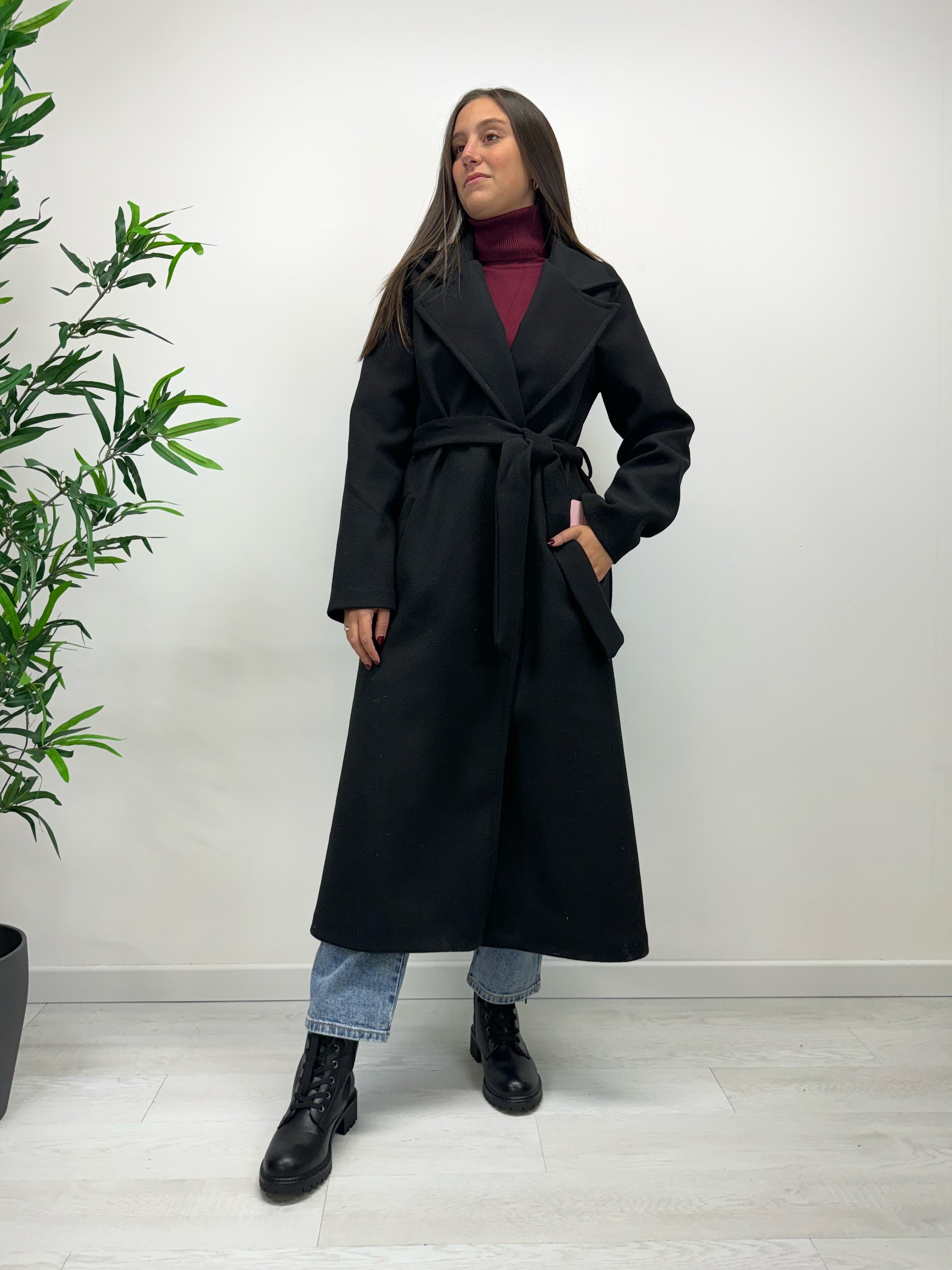 Cappotto DAFNE nero