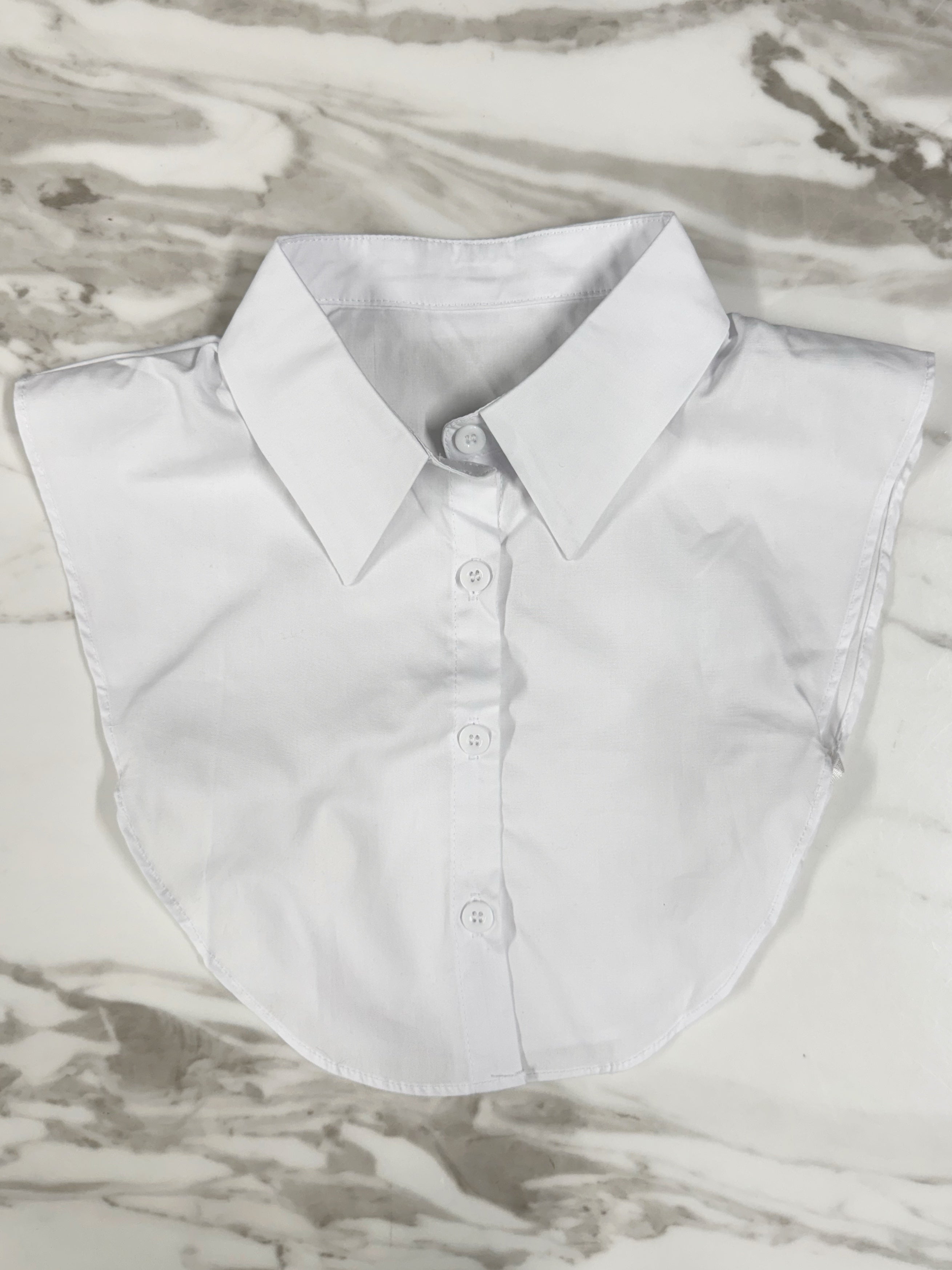 Colletto camicia bianco