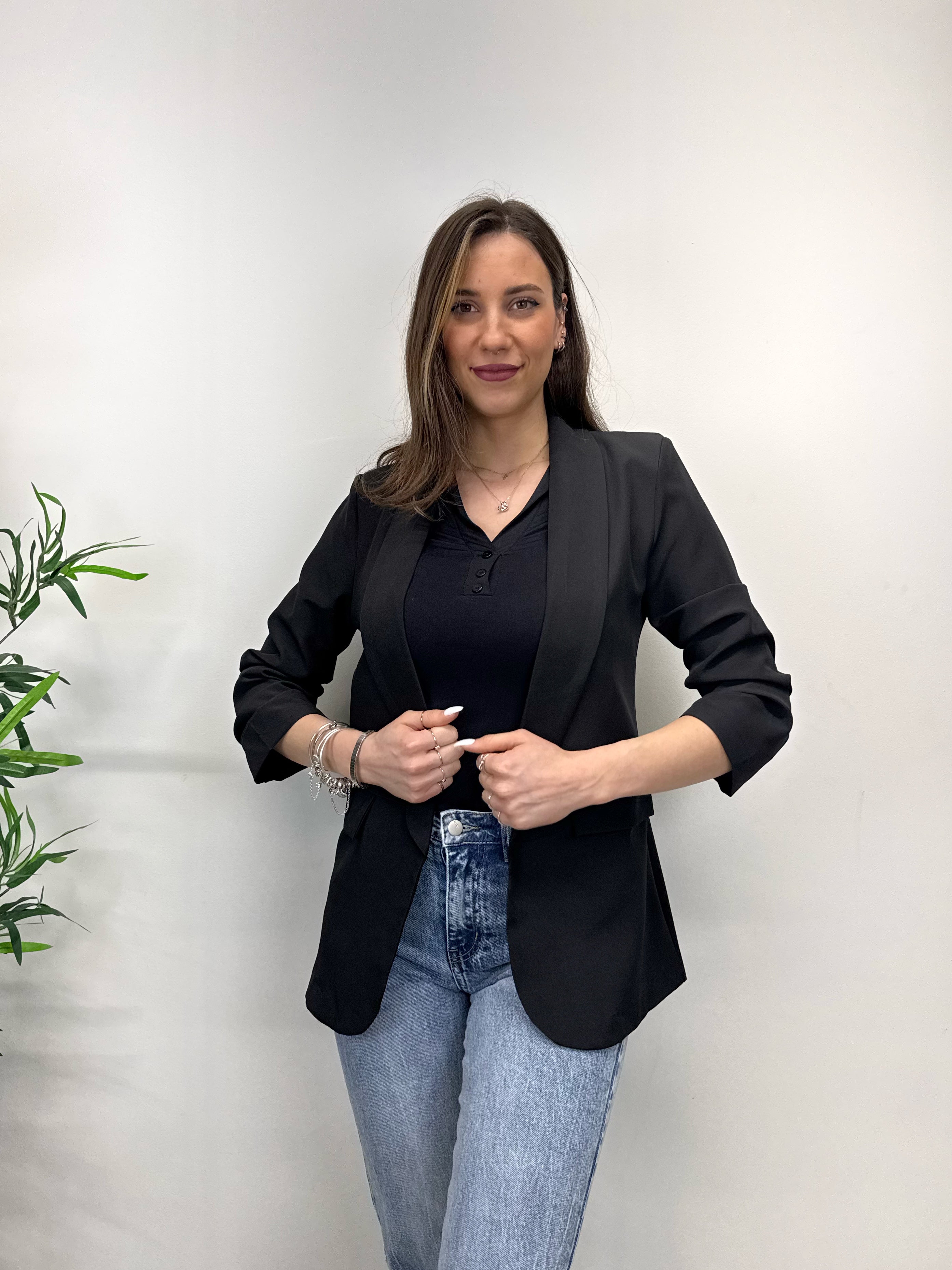 Blazer MARGARET nero