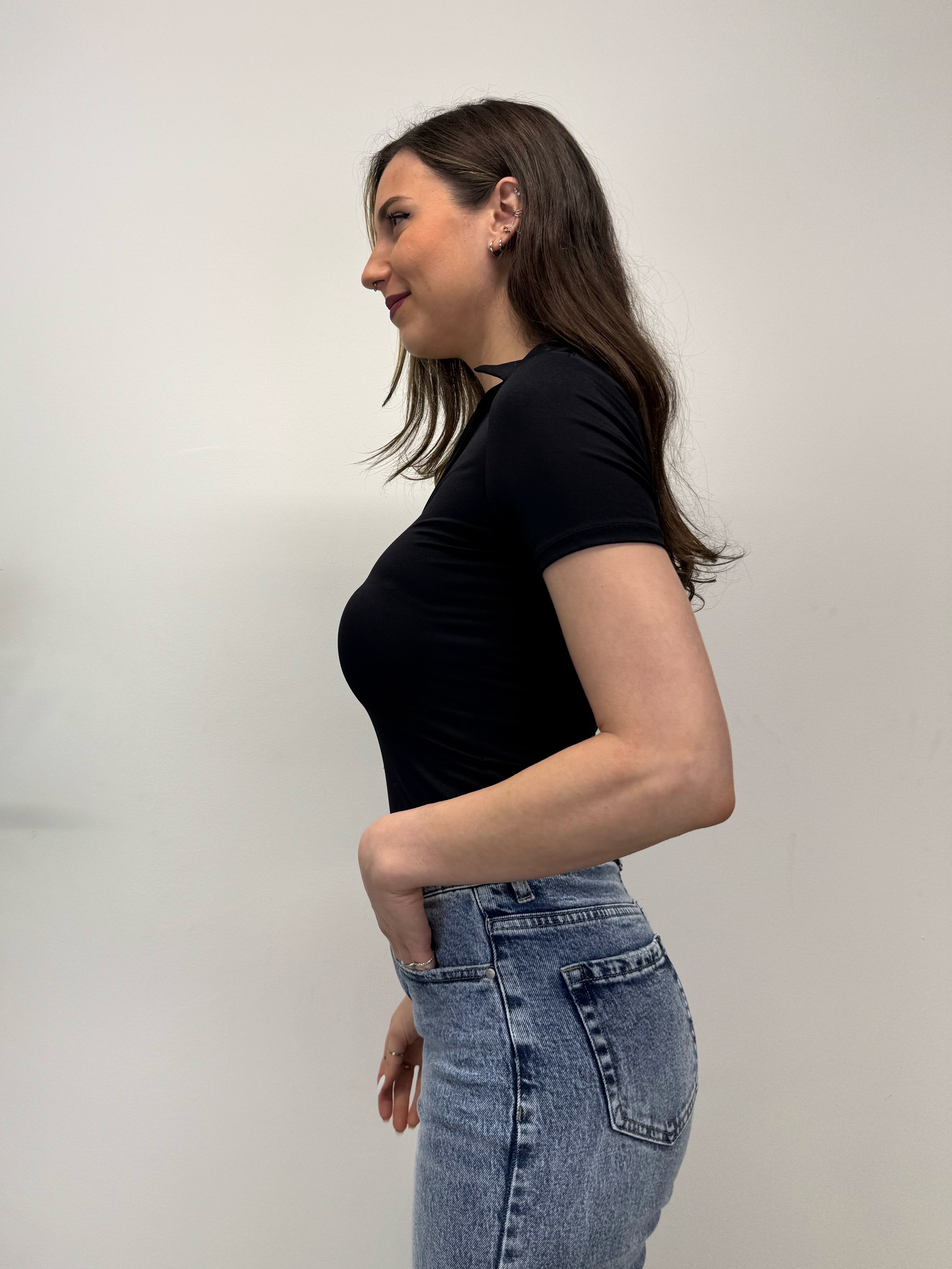 Polo manica corta +colori