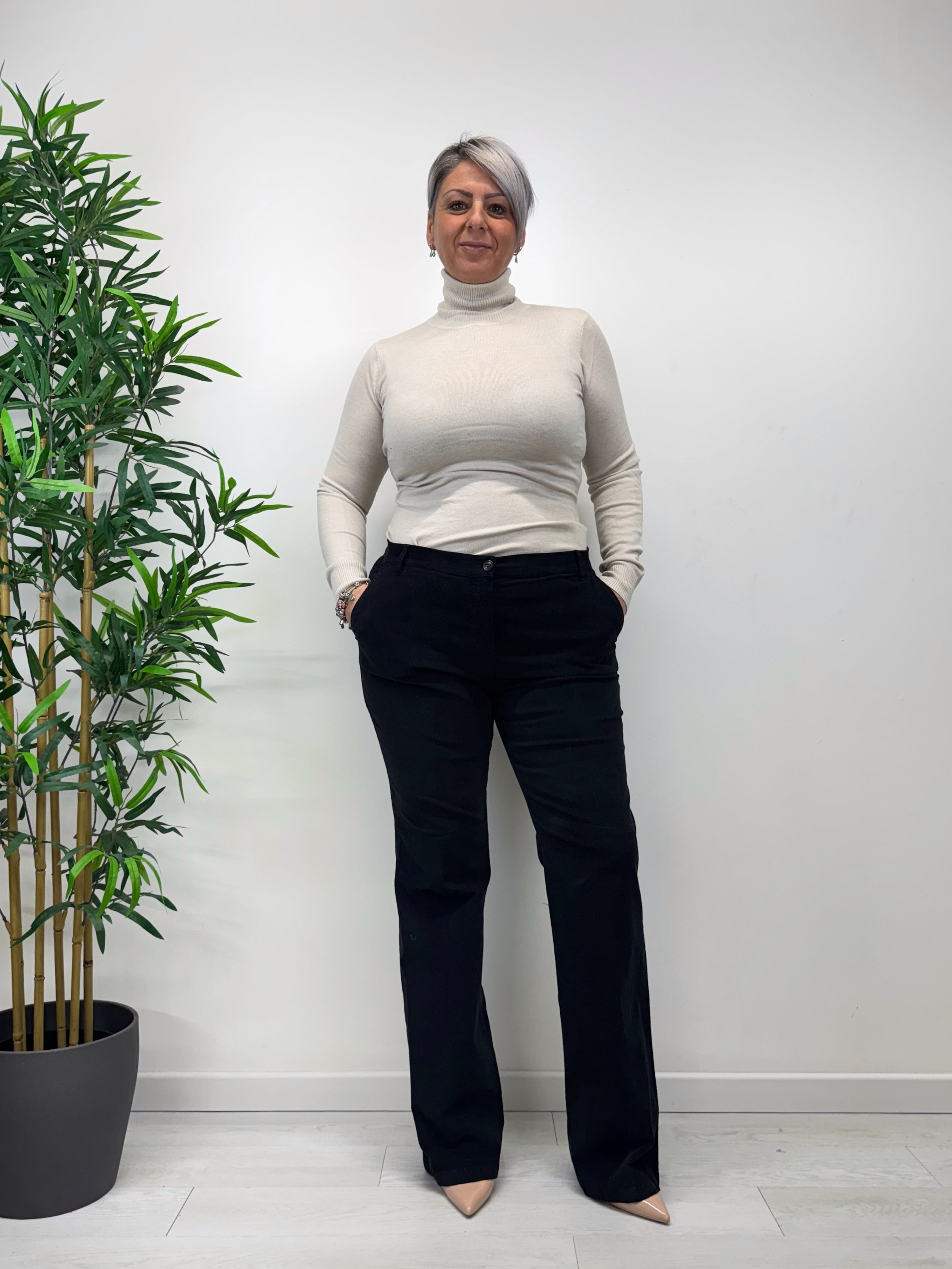 Pantaloni VICTORIA neri