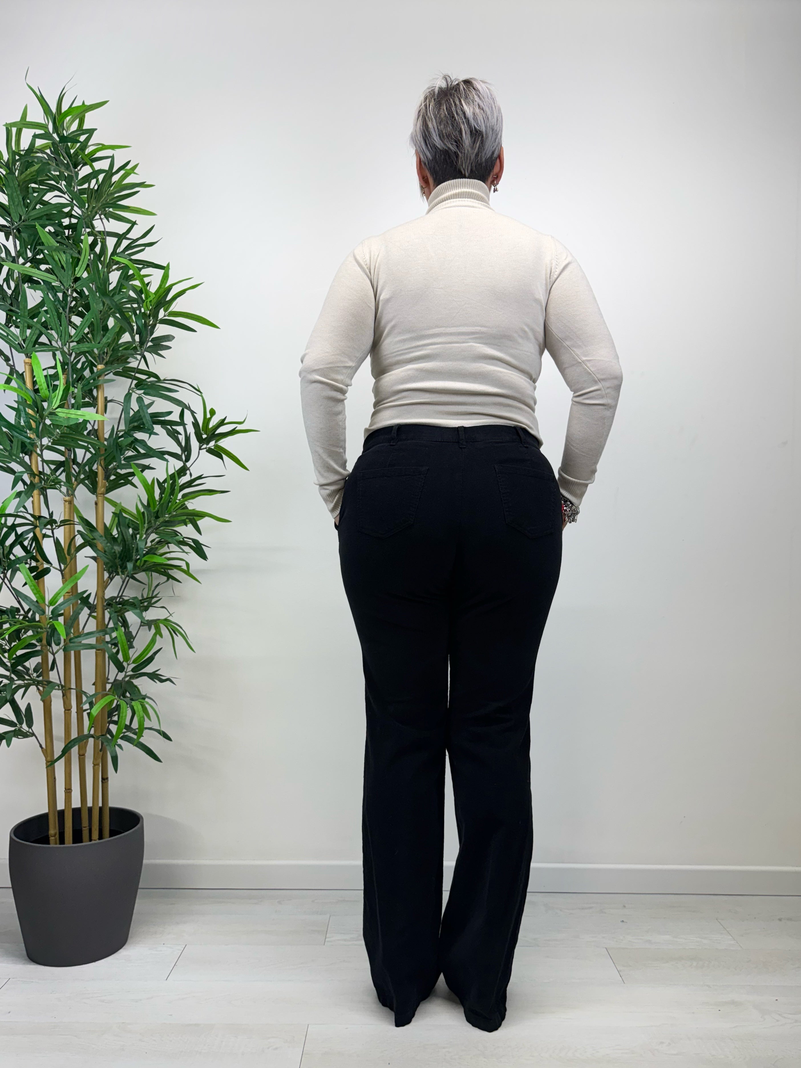 Pantaloni VICTORIA neri