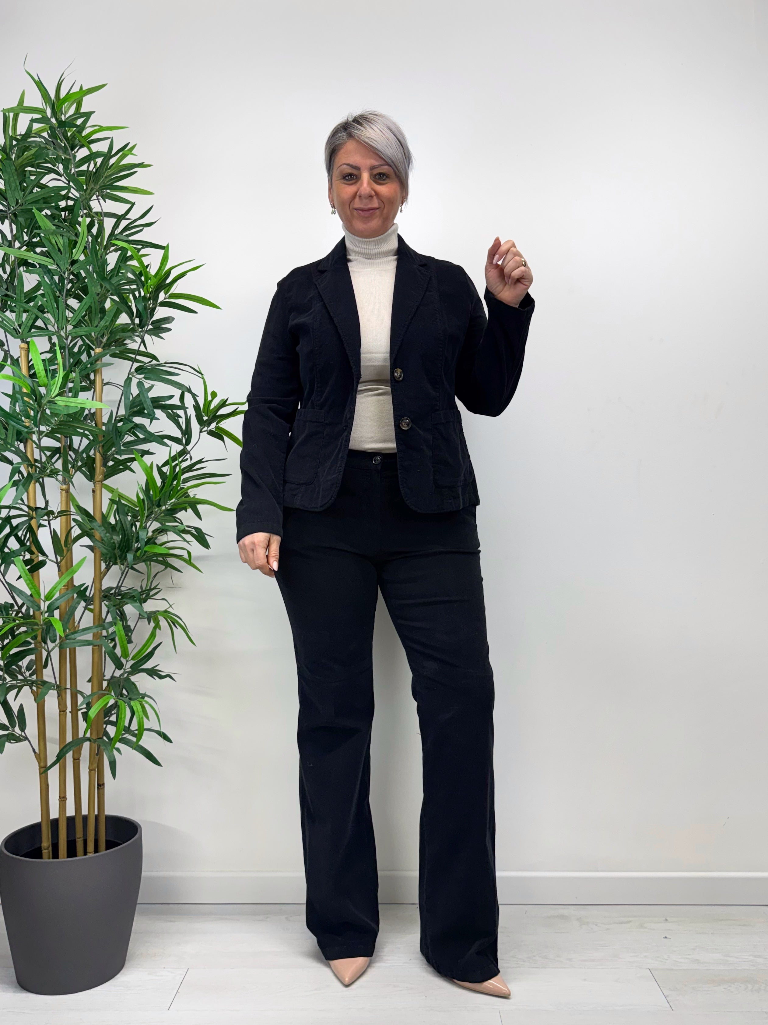 Pantaloni VICTORIA neri