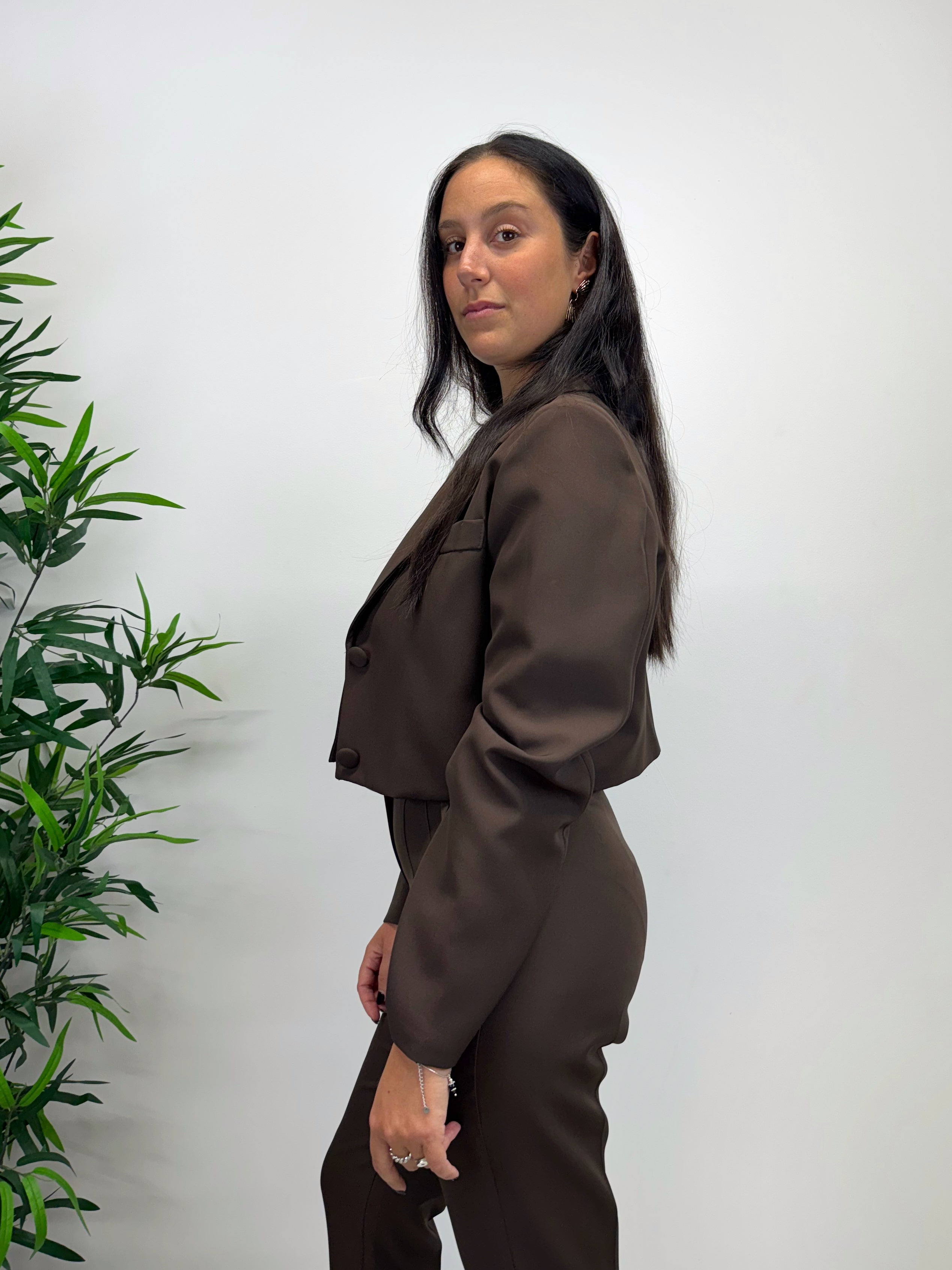 Giacca crop CLASSY +colori