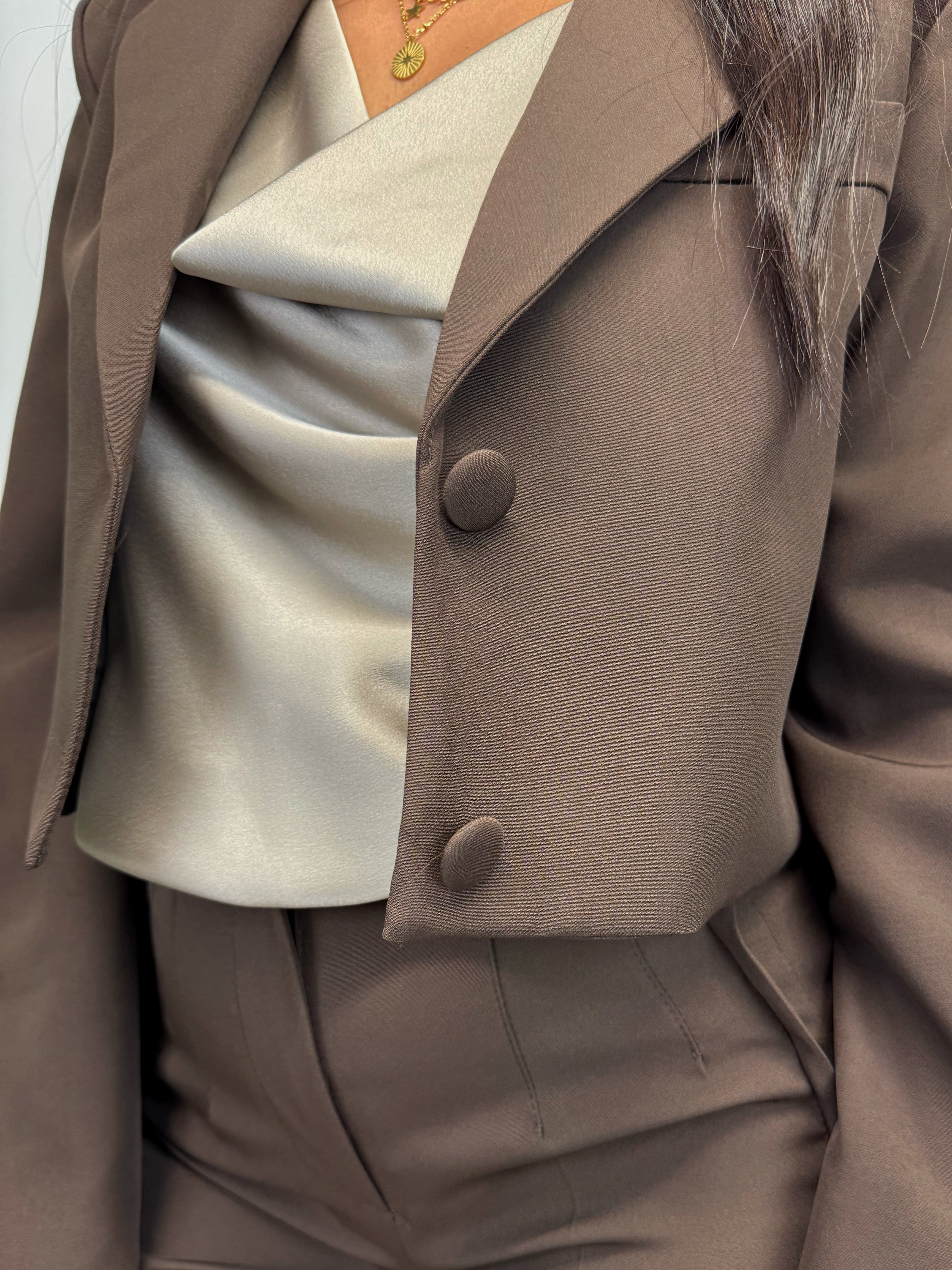 Giacca crop CLASSY +colori