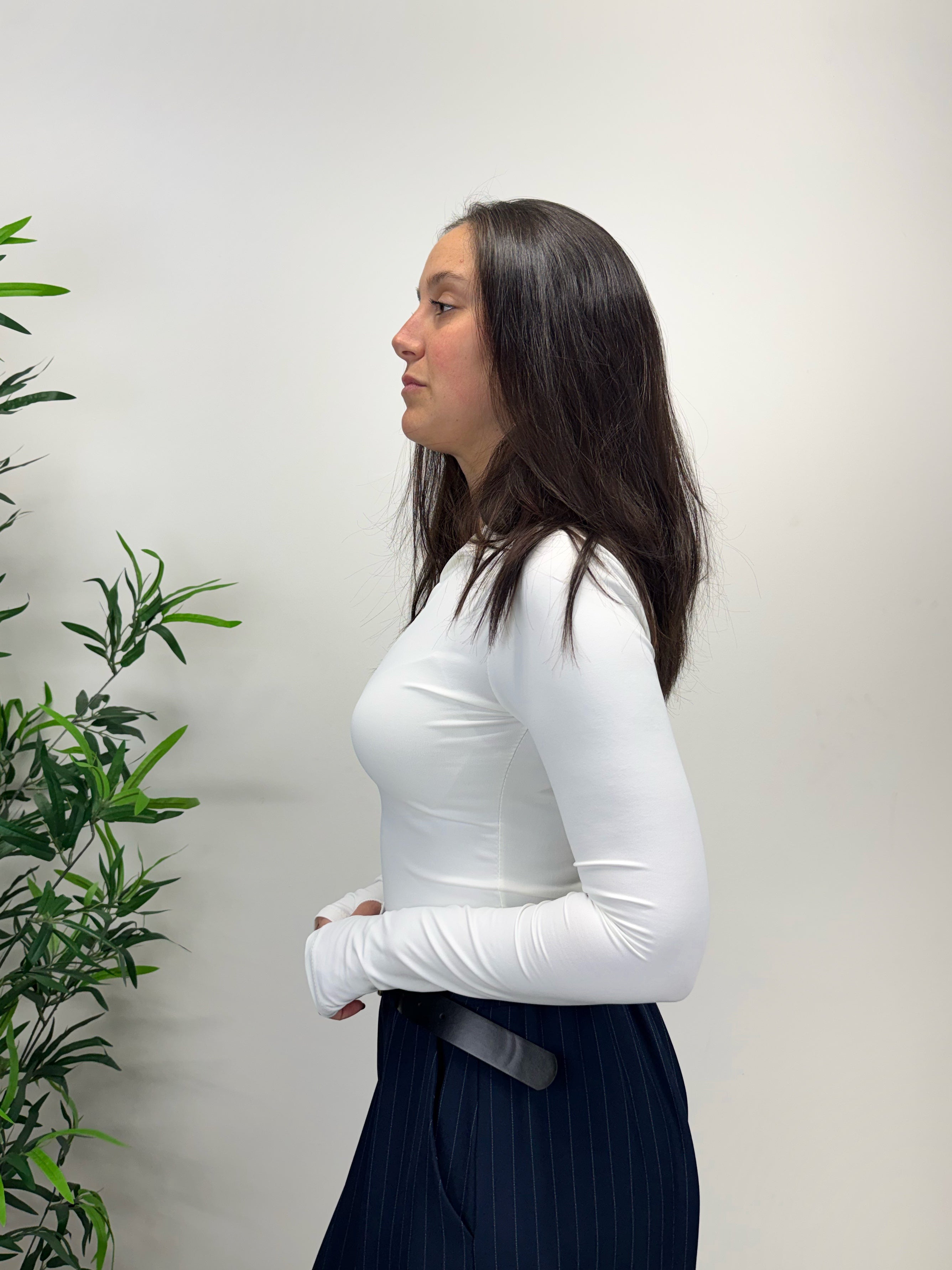 Polo manica lunga +colori