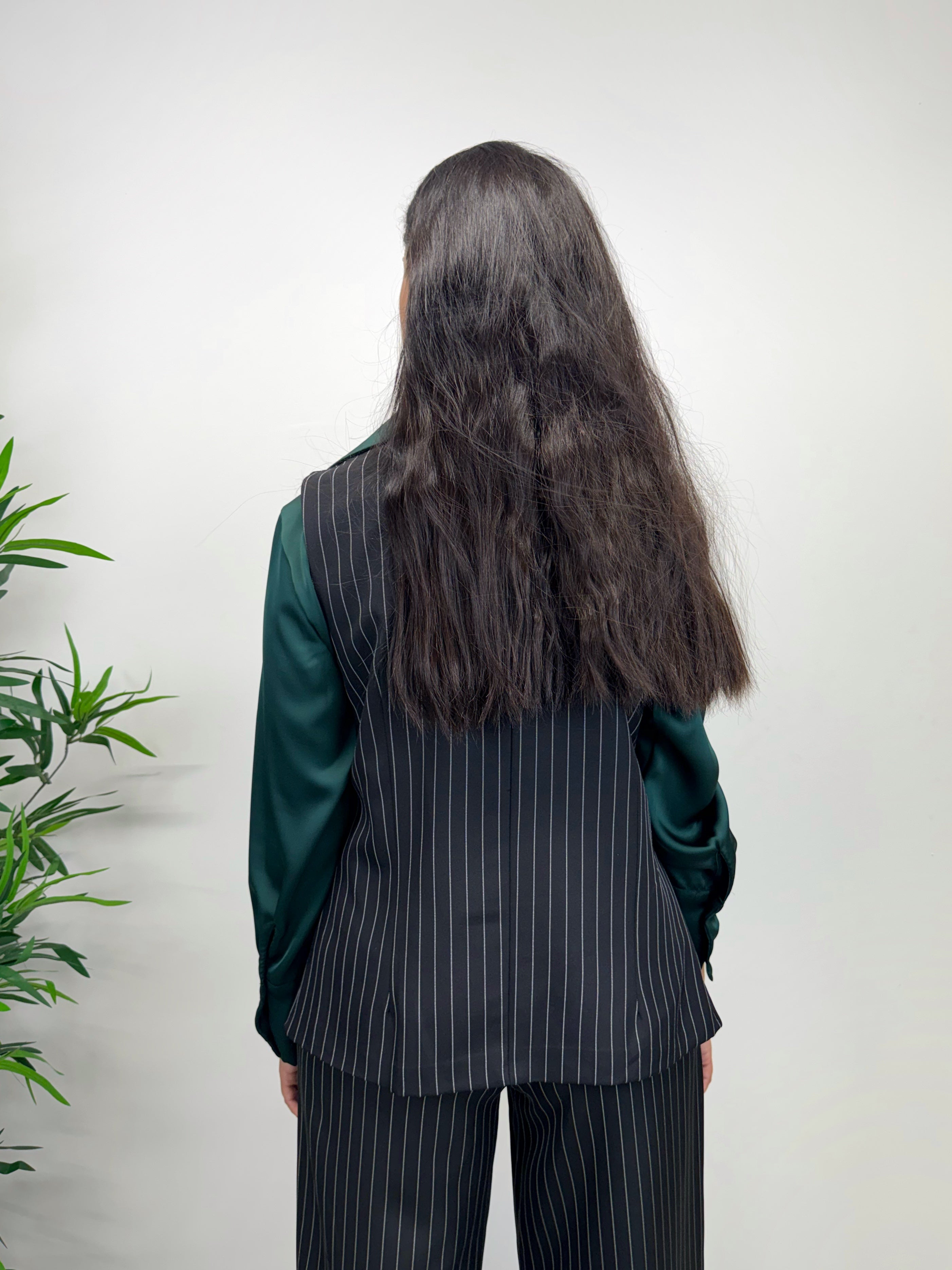 Gilet over NY nero