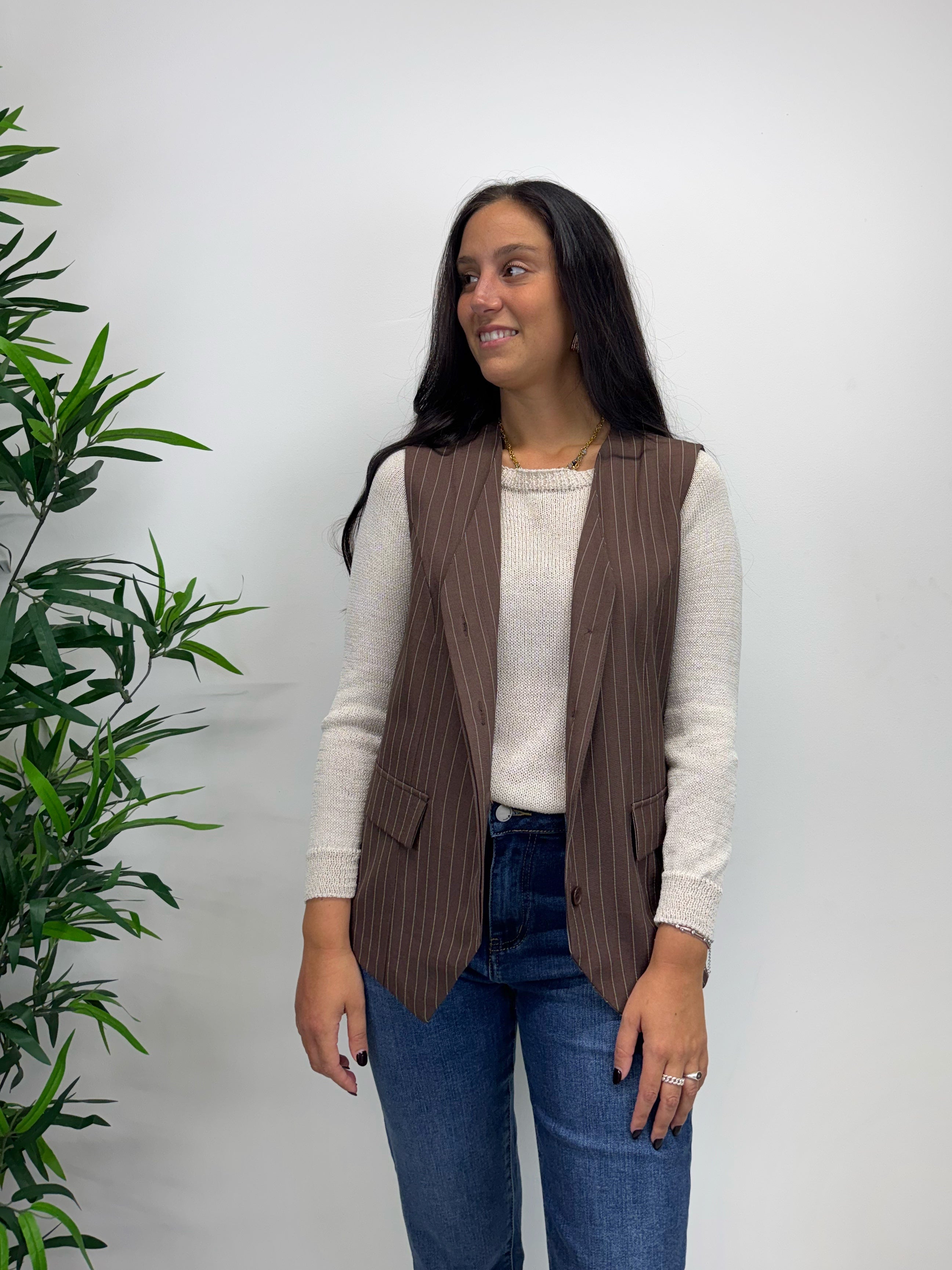 Gilet over NY cioccolato