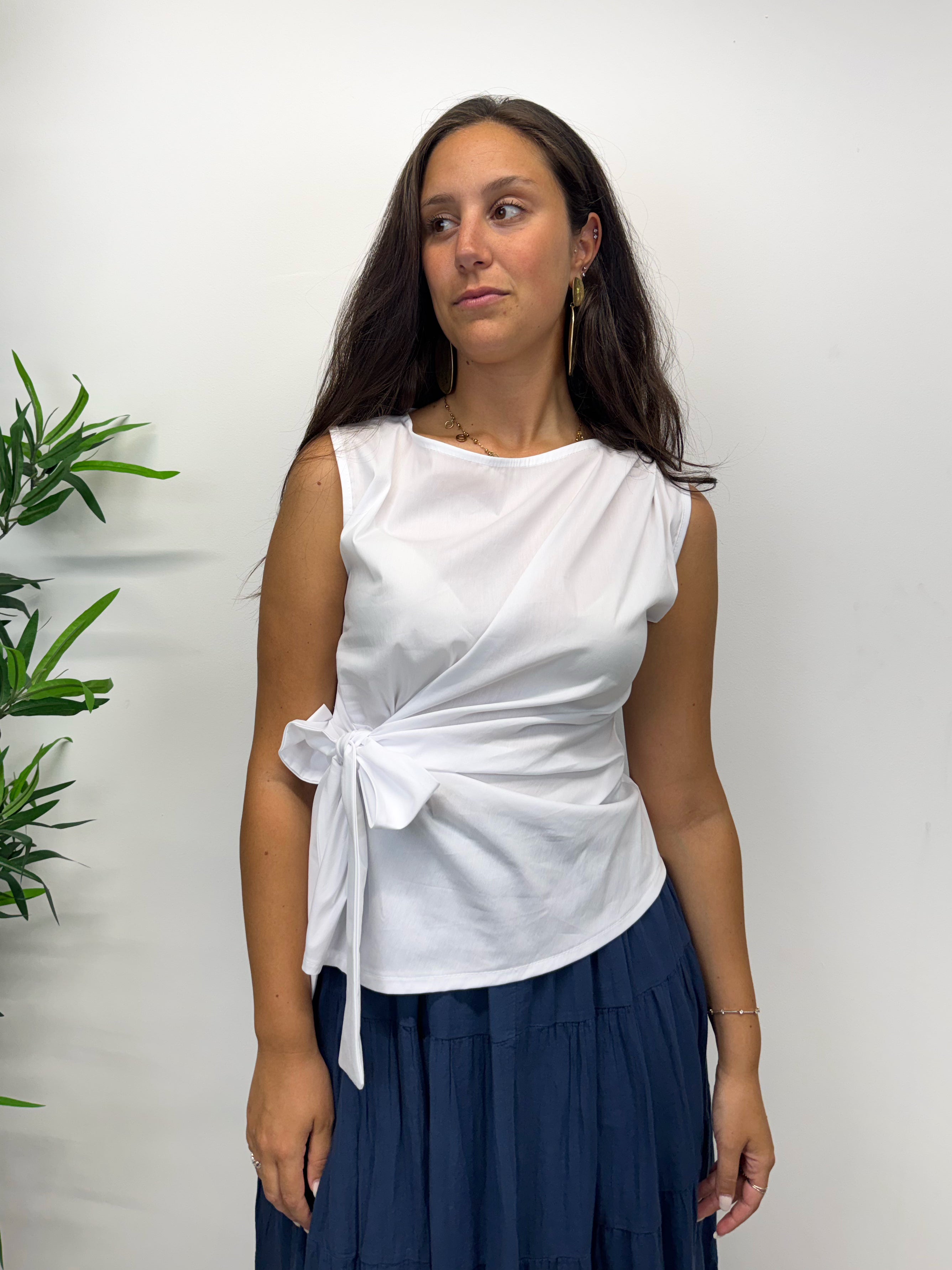 Top con fiocco +colori